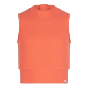 Indian Bluejeans Meisjes Cropped Singlet Bright Coral