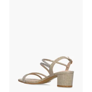 Ella Cruz Zoila Goud Damessandalen