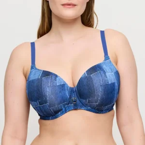 Prima Donna Twist Mauna voorgevormde bh in jeansblauw