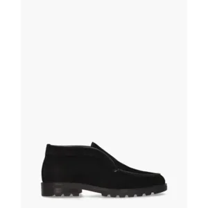Santoni 17823 Zwart Herenloafers