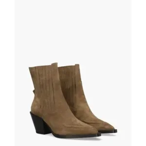 Nubikk Liv Boa Bruin Dames Enkelboots