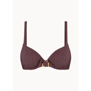 Cyell Wavy Brown voorgevormde bikini in bruin