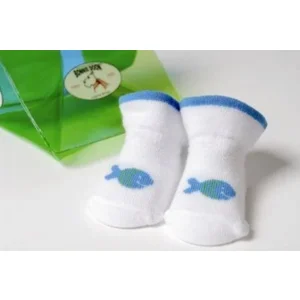 newborn socks lichtblauw