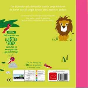 Boek - De jungle - Met geluiden
