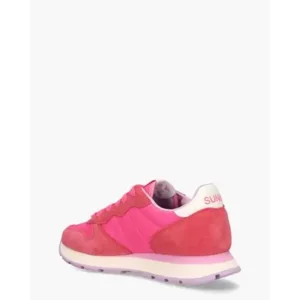 SUN68 Ally Solid Nylon Roze Damessneakers