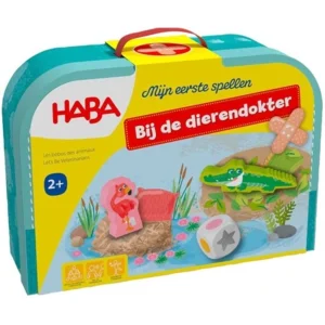 Spel - Mijn eerste spellen - Bij de dierendokter - In koffertje - 2+