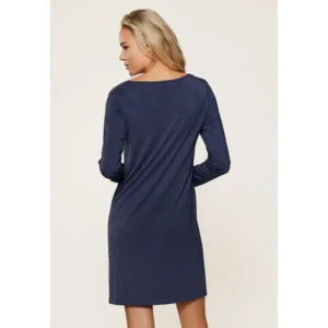 Lingadore Heather nachthemd in blauw