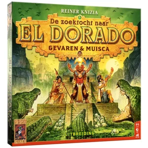 De Zoektocht naar El Dorado: Gevaren & Muisca Uitbreiding - Bordspel