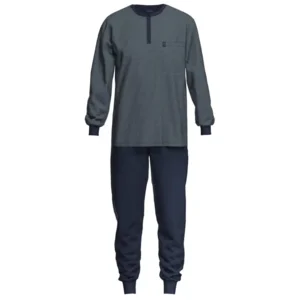Ammann Heren Pyjama 100% Katoen: Lange mouw ( AMM.364 )