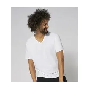 Sloggi Men Go Shirt V neck: Wit ( slim fit ) ( Slog.234 )