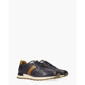 Daniel Kenneth Winay Donkerblauw/Bruin Herensneakers