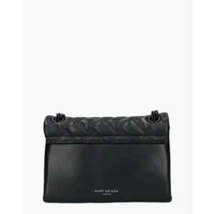 Kurt Geiger Mini Kensington Drench Black Leather