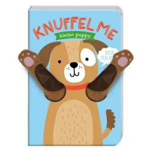 Boek - Knuffel me - Kleine puppy - Met vingerpopfunctie