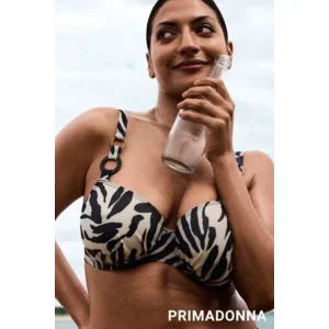 Prima Donna Swim bikini top full Cup: Dalice, Sauvage Shine, Europese Maten ( niet voorgevormd ) ( MJO.529 )