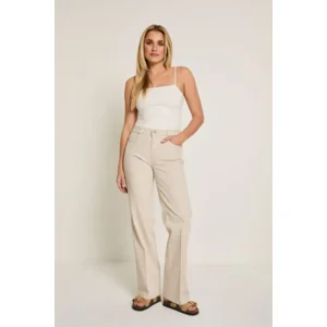 Para Mi Broek Eve Elastic: Stone, color denim ( PARA.392)