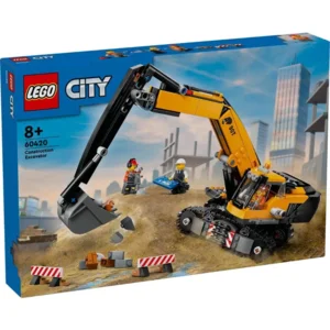 LEGO City - Gele graafmachine speelgoedset - 60420