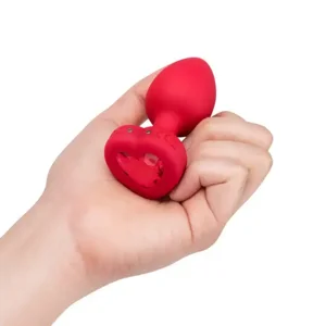 B-Vibe Vibrerende Hartvormige Butt Plug 10.5 Cm