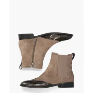 Di Lauro 2446123 Taupe Damesboots