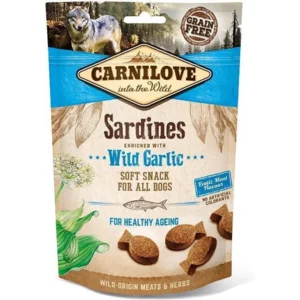 Carnilove Soft hondensnack Sardines with Wild Garlic 200 gram - Hondensnack