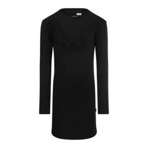 No Way Monday Meisjes Jurk Black