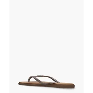 Havaianas Slim Point Donker Bruin Damesslippers