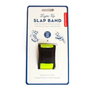 Kikkerland Light Up Slap Band