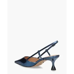 Lola Cruz 108Z17BK Blauw Dames Slingbacks