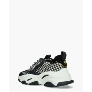 Steve Madden Possession-E Zwart/Wit Damessneakers