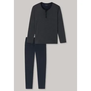 Schiesser – Fine Interlock – Pyjama – 171426– Dark Blue