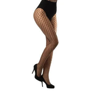 Netpanty - Zwart - Grote mazen