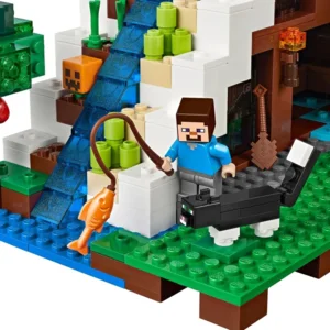 LEGO Minecraft De Watervalbasis - 21134 - (2de HANDS product)