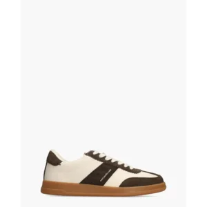 East Pacific Trade Santos Off-White/Donkerbruin Herensneakers