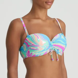 Marie Jo Swim Arubani strapless bikini in multicolor