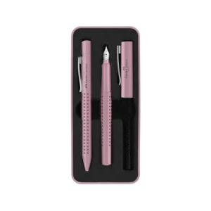 Faber-Castell set vulpen en balpen GRIPP roze