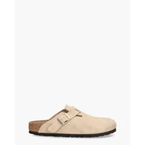 Birkenstock Boston Beige Damesslippers