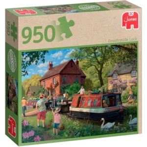 Jumbo Premium Quality puzzel - Countryside Lock - 950 stukjes