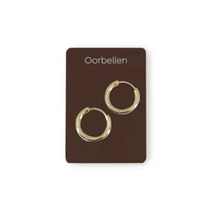 Gouden Charm - Oorbellen