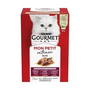 GOURMET MON PETIT DUO VLEES 6X50 GR