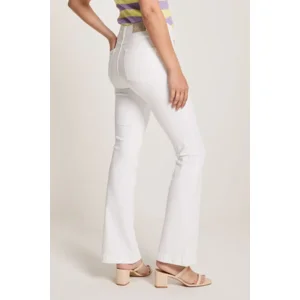 Para Mi Dames Jeans broek: White, Jade Color Denim, Lengte 34 ( PARA.346 )