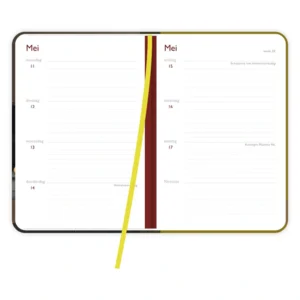Week agenda - 2026 - Henk Helmantel - 12.7x17.8cm