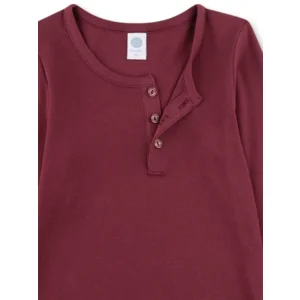 Sanetta Pyjama Meisjes: Bordeaux ( SAN.167 )