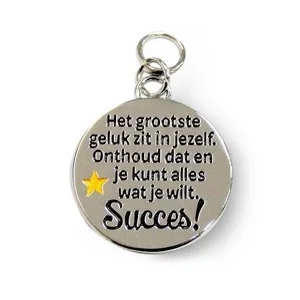 Bedeltje - Succes - Charms for you