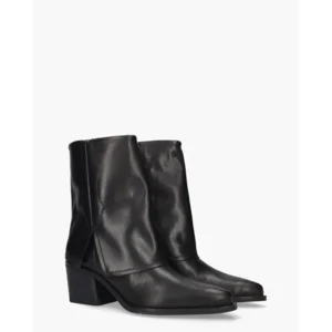Gioia Amany Zwart Dames Enkelboots