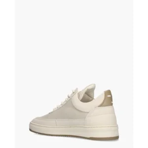 Filling Pieces Low Top Crumbs Off-White /Taupe Herensneakers