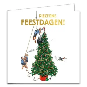 Kaarten - Kerst - Jan van Haasteren - Optuigen & verdwaald- 10st.