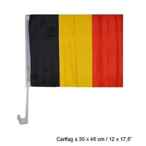 Vlag voor op auto België