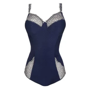 Prima Donna Body met beugel: Osino, Safier Blauw, Europese Maten ( PDO.112 )