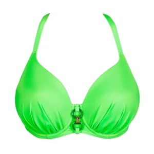 Prima Donna Bikini Top: Pilon, Neon Lime, Hartvorm, voorgevormd, europese maten  pdo.487