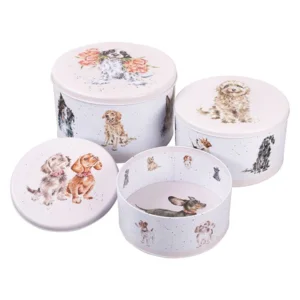 Cake Set Tin - Dogs