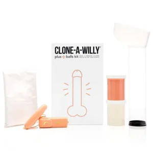 Clone-A-Willy Penis Plus Balls Dildo Kit Light Tone
